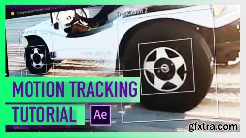  Motion Tracking, Multiple Point Tracker and 3D Camera Tracker with Adobe After Effect