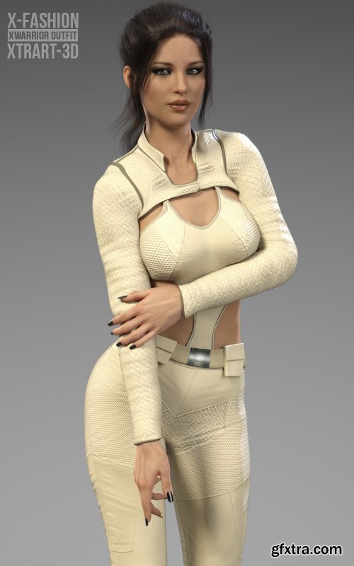 X-Fashion XWarrior Outfit for Genesis 8 Females