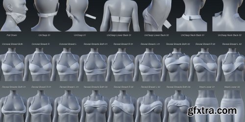  High Waisted Leggings Outfit for Genesis 8 and 8.1 Females 