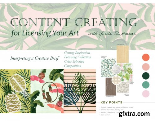  Content Creating - for licensing your art