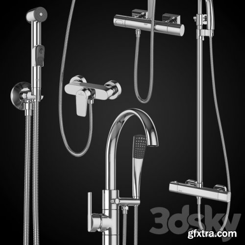  Shower systems and hygiene showers Ravak | GROHE | Villeroy & Boch | set 92