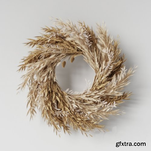 Wall hanging Pampas Ring-02