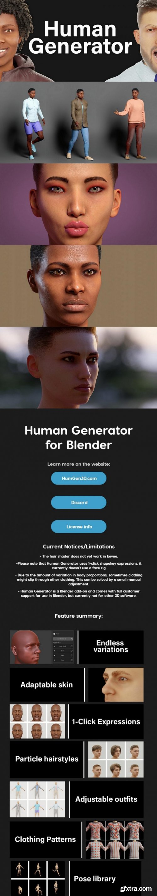 blender market human