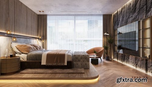 Bedroom Scene by Tuan An