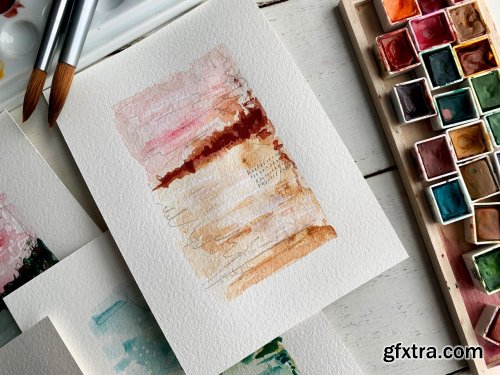  Watercolor Abstract Landscapes