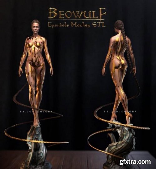 Grendel’s Mother – Beowulf – 3D Print Model