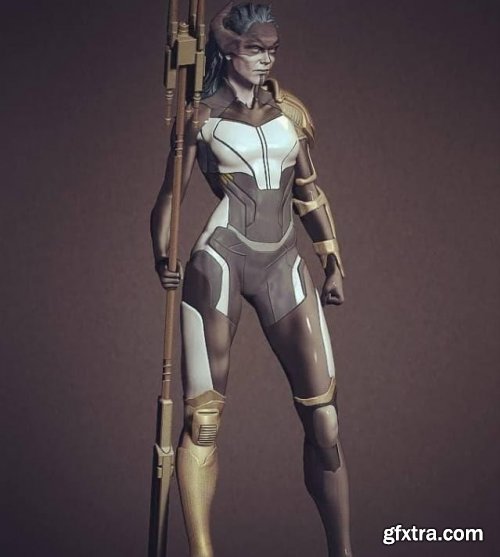 Proxima Midinight – Marvel comics – 3D Print Model