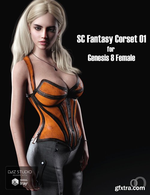 SC Solo Fantasy Corset 01 for Genesis 8 Female