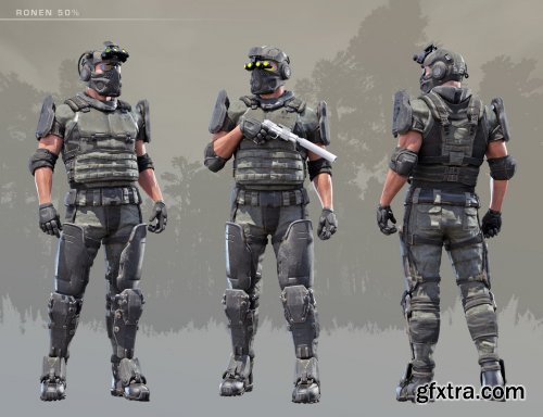  Tactical Assault Outfit for Genesis 8 Male(s) and Female(s)