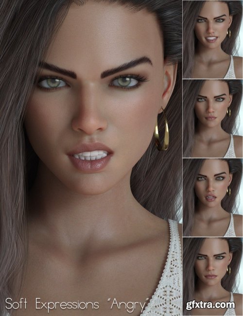 Soft Expressions Collection 2 for Genesis 8 Females