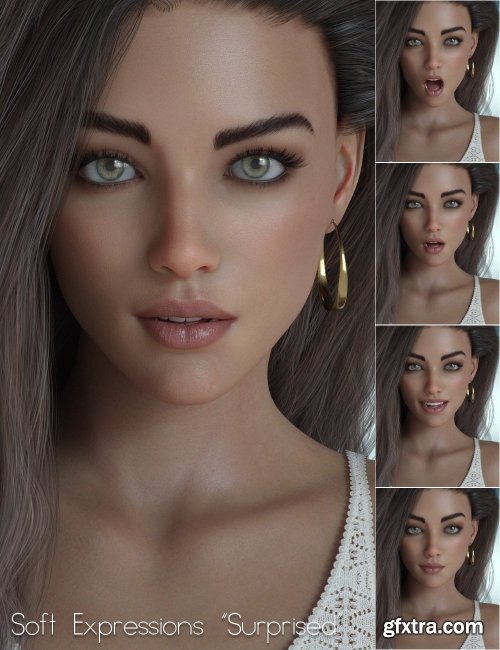 Soft Expressions Collection 2 for Genesis 8 Females