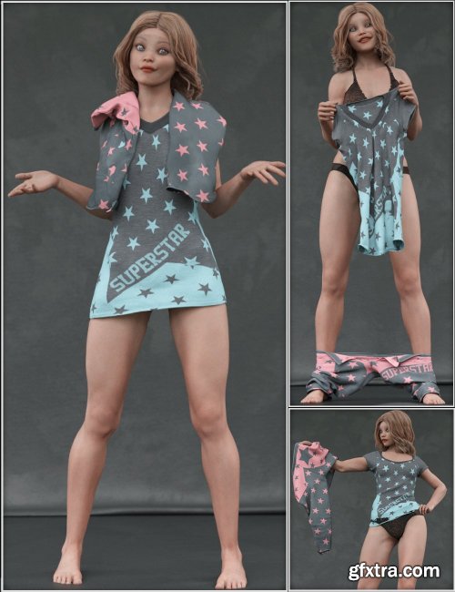  Everyday 2 Daily Poses and Clothes Vol.3 for Genesis 8 Females 