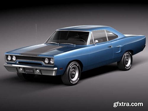 Plymouth Road Runner 1970 3D model