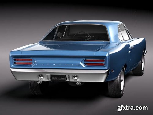 Plymouth Road Runner 1970 3D model