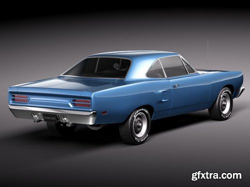 Plymouth Road Runner 1970 3D model