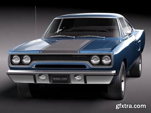 Plymouth Road Runner 1970 3D model