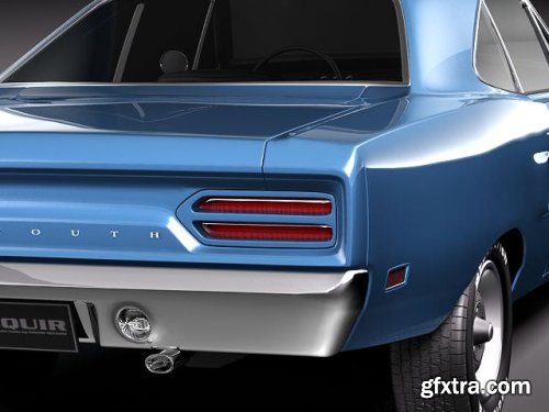 Plymouth Road Runner 1970 3D model