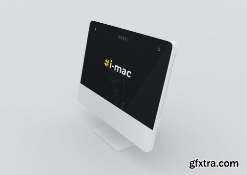 iMac 2021 Mockup - Vol 03