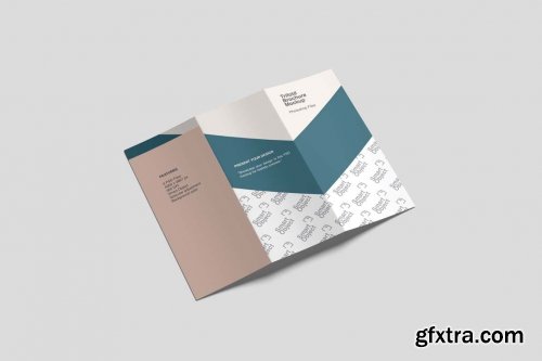 Trifold Brochure Mockups