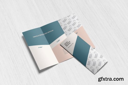 Trifold Brochure Mockups