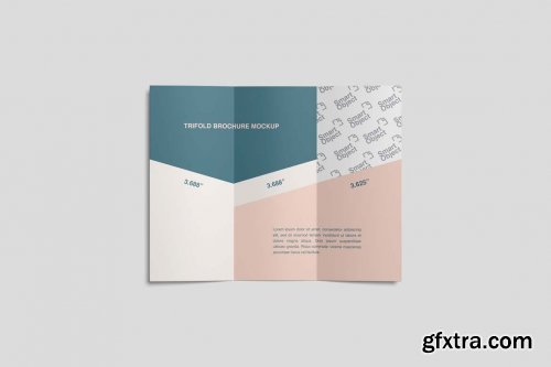 Trifold Brochure Mockups