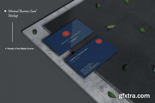 Minimal Business Card Mockup