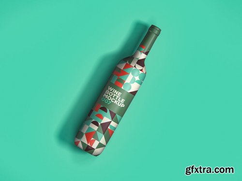 Wine Bottle Mockup 007