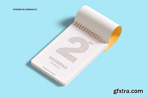 Notepad Mockup Set 2