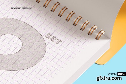 Notepad Mockup Set 2