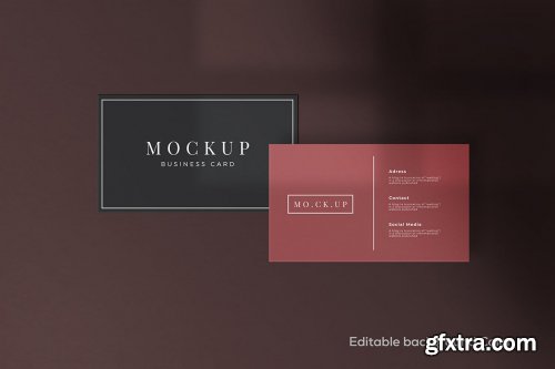 Minimalist Business Card Mockup