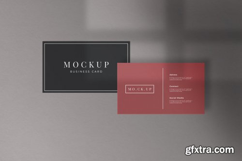 Minimalist Business Card Mockup