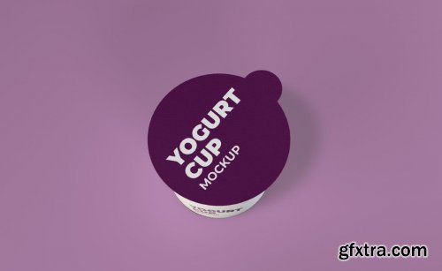 Dairy Product Cup Mockup