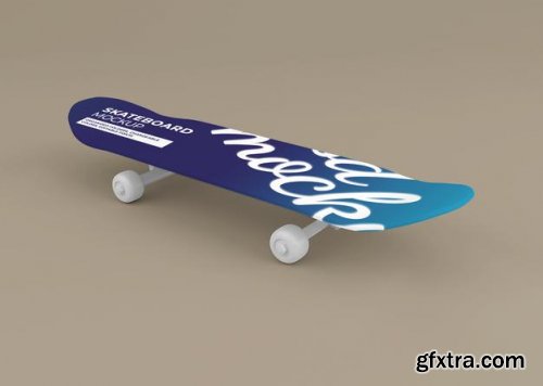 Skateboard mockup