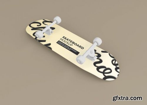 Skateboard mockup