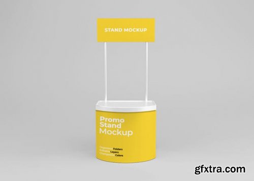 Promotion stand mockup