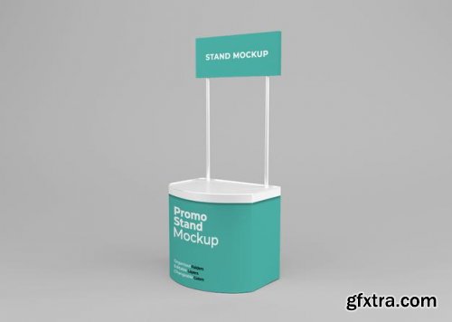 Promotion stand mockup