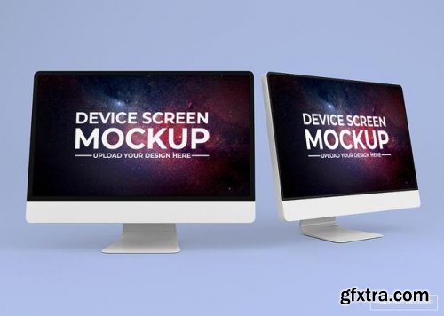 Modern monitor mockup