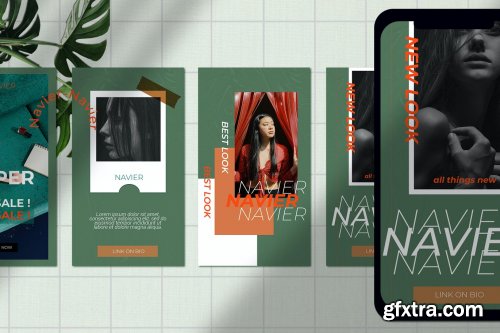 NAVIER 2 Instagram Template