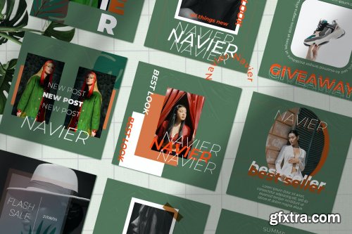 NAVIER 2 Instagram Template