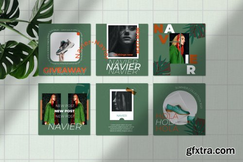 NAVIER 2 Instagram Template