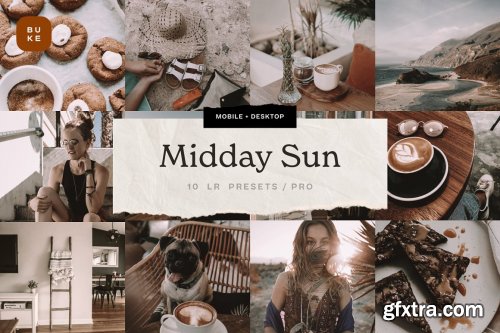 CreativeMarket - Midday Sun – 10 Lightroom Presets 6046474