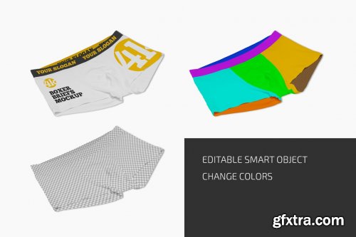 CreativeMarket - Boxer Briefs Mockup Set 6102104