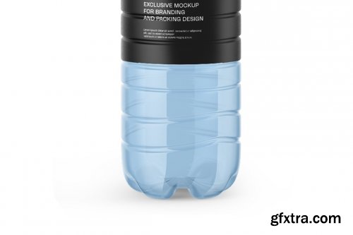 CreativeMarket - Plastic Drink Bottle Mockup 6063284