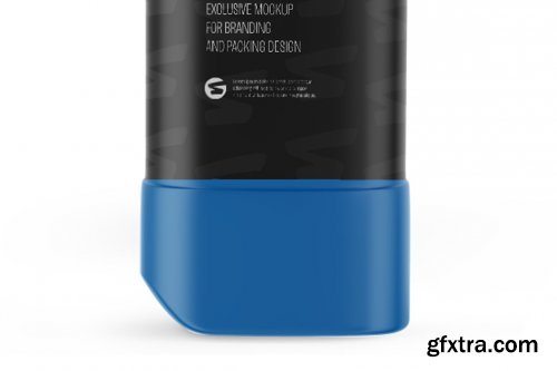 CreativeMarket - Glossy Plastic Toilet Bowl Cleaner 6063292