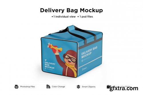 CreativeMarket - Delivery Bag Mockup 6063303