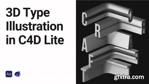  3d Type Illustrations in Cinema 4D Lite