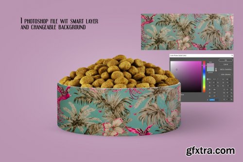 CreativeMarket - Dog Bowl Mockup 5925698