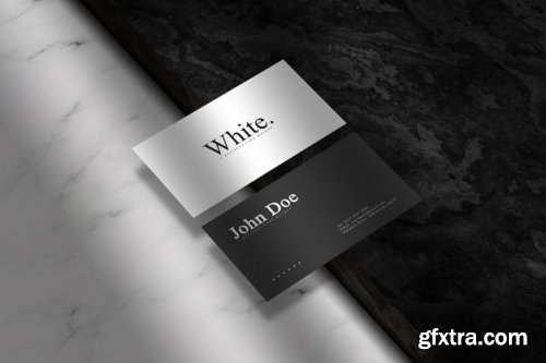 Minimal business card mockup