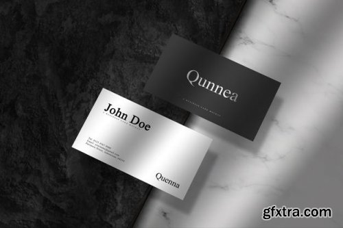 Minimal business card mockup