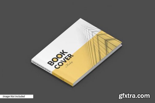 Landscape book mockup